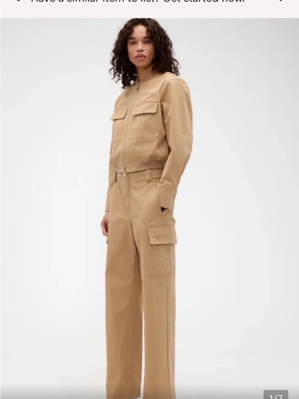Gap x Victoria Beckham cargo pants size 6 NWT